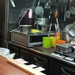 中華蕎麦 葛 - 鍋から泡々が・・。