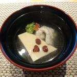 あじ彩　真 - 椀物 2017年6月