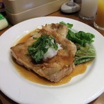 ガスト  - 若鶏のグリル 大葉おろしの醤油ソース