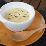 クッチーナ・サクラ - コーンのポタージュ（サンドのセット）