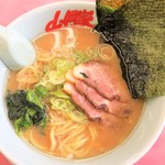 ラーメン山岡家 - 醤油ラーメン＋チャーシュー２枚増し