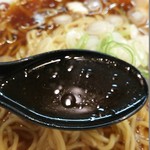 弟子屈ラーメン 札幌発寒店 - 朝ラー　素ラーメンに鯵油注入