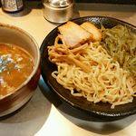 麺匠 呉屋 - 冷つけそば　茎わかめ増し