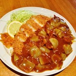 李紅蘭 - ボリューム命のカツカレーライス￥980