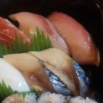 回転寿司すノ家 - はまち，〆サバ