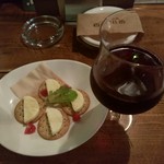 西口18番 - 【2017.6.11(日)】クリームチーズの西京みそ漬け＋赤ワイン