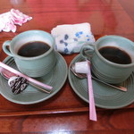 木賊温泉 旅館 井筒屋 - 朝食後のコーヒー