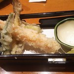 コース<福寿>のかに天婦羅(2017.06.11)