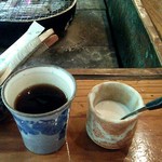 傳 - 食後の コーヒー と デザート