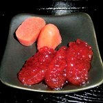 スモークソルト - 「たらこと筋子のスモーク」：筋子のスモークは名物！“筋子のイメージ”がドラマチックに変わります♪♪