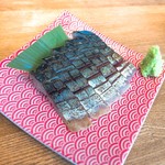 魚河岸酒場 FUKU浜金 - 〆サバ 半分 480円