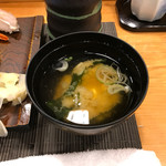 東鮨 - 附属のお味噌汁