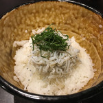 中華そば 四つ葉 - 「しらすごはん」¥350