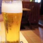 あじ彩　真 - 2017年6月　生ビールお代わり