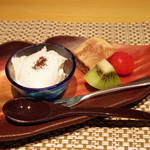 あじ彩　真 - 2017年6月　デザート