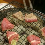 まえだや - ネギ塩焼き焼き