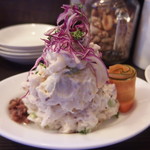 大衆酒場コンフィ - ポテサラ　２８０円！！！！！さすが！