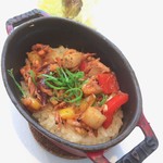 レストラン 間 - 桜海老とホタルイカご飯