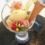 レストラン 間 - 季節の野菜のパフェ