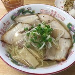 中華そば波 - チャーシュー麺(中１．５玉）