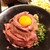 熟成牛ステーキバル Gottie's BEEF - 料理写真:ローストビーフ丼