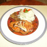 オキザリス - ポークグリル！パンまたはライス、コーヒーポット付きで700円！！