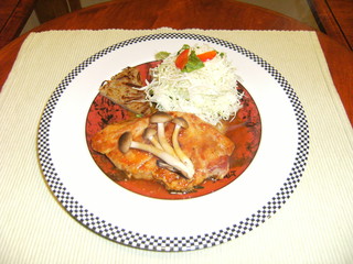 オキザリス - ポークグリル！パンまたはライス、コーヒーポット付きで700円！！