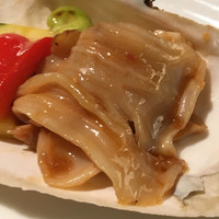 故宮 - 活 ミル貝と季節野菜のXOソース炒め
