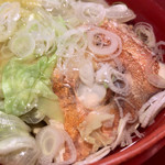 神戸牛ステーキ海鮮料理 わ田る - 国産牛ロースステーキと創作料理コース(\5,400+サ10%)　本日のスープ