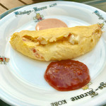 ホテルケーニヒスクローネ - 朝食　オムレツ