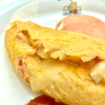 ホテルケーニヒスクローネ - 朝食　オムレツ