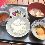 ホテルケーニヒスクローネ - 朝食　和食盛り付け例