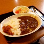 のめこい湯 レストラン - 丹波鹿カレーライス1030円