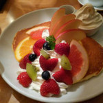 Butter あべのHoop - 珠玉の贅果パンケーキ～リッチミルクソフトクリーム添え～ 