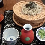 玄蕎麦 野中 - 17.06.07夜　海苔２段重ね