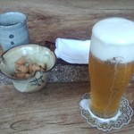 吟八亭 やざ和 - 17.06.10昼　ビールとつまみ
