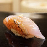 日本橋蛎殻町 すぎた - 金目の炙り（2017/5）