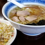 こんとき - ミニチャーハンと釜石らーめん