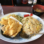 中華料理　孝司 - とり天＋チャーハン！