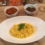 レインボウスパイス ダイナー - ディナータイムダブルカレー