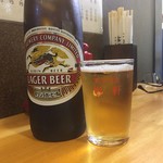 旭軒 - ビール大５２０円