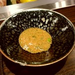 鮨 和さび - マコガレイ肝ソース