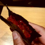 鮨 和さび - イクラ鰹節漬け