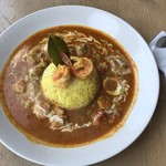 琉球珈琲館 - 海人カレー 1300円