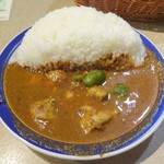 カリーライス専門店エチオピア 本店 - チキンカレー(辛さ3倍)＋ライス大盛