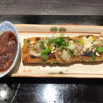 梶平 - 梶平名物！日本酒に！焼味噌(400円)