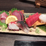 梶平 - 本日の刺身盛合せ