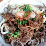 池内うどん店 - Mさん特製、肉ぶっかけ～＠池内流～