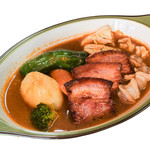 カレー魂 デストロイヤー - ベーコンとアサリ