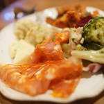 バール エ ターヴォラ カルダ ラ・ジョストラ - 前菜5点